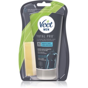 Veet MEN cremă depilatoare pentru duș pentru piele sensibila - imagine 2